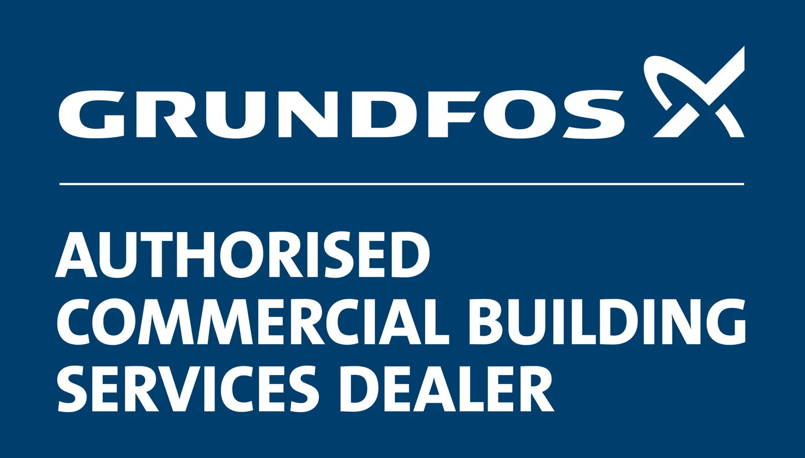 Grundfos 葛蘭富 授權經銷標誌